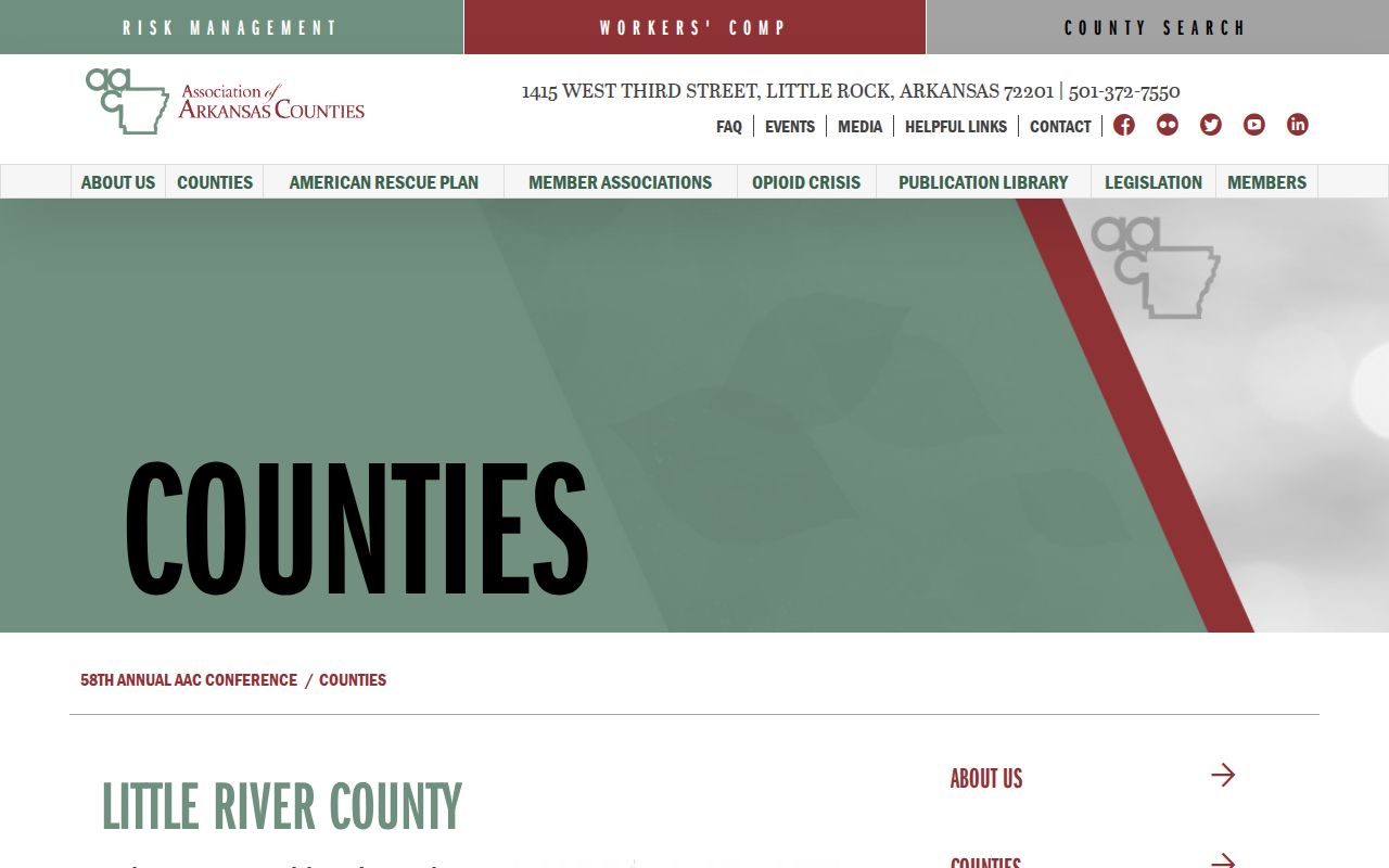 Little River County sheriff offices serving Foreman record checks