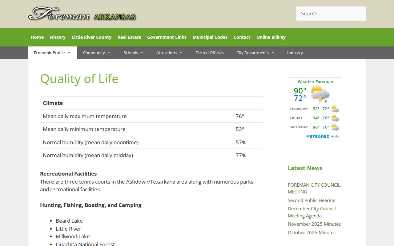 Foreman community context for sheriff and court records